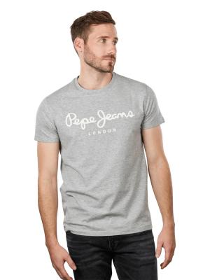 Pepe Jeans Original Stretch T-Shirt Short Sleeve Grey 