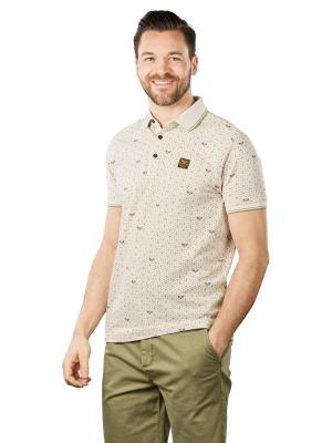 PME Legend Short Sleeve Polo All Over Print Birch 