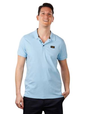 PME Legend Short Sleeve Polo Trackway Airy Blue 