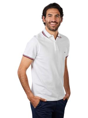 Tommy Hilfiger Tipped Polo Short Sleeve White 
