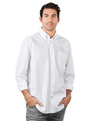 Tommy Hilfiger Oxford Shirt Long Sleeve White 