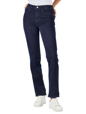 Wrangler Straight Jeans Mid Waist Blue Black 