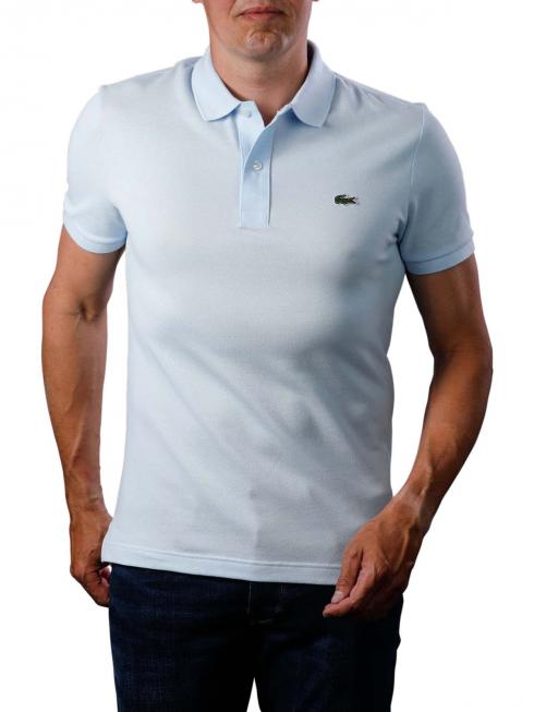 Lacoste Polo Shirt Slim Short Sleeves Rill Light Blue 