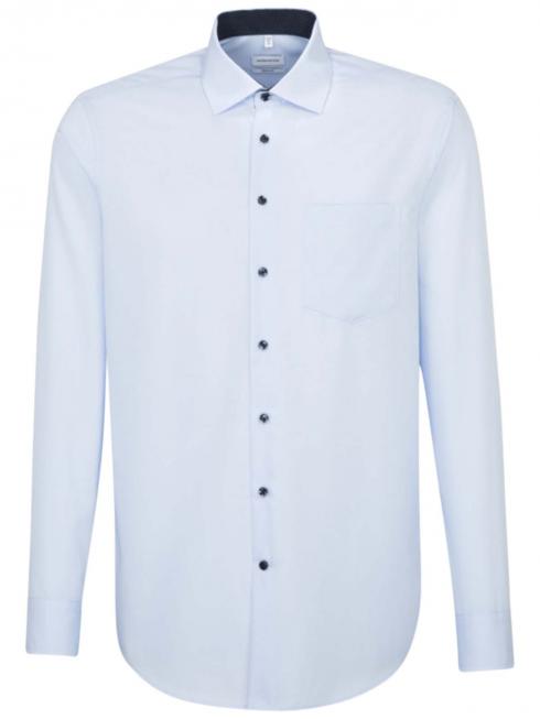 Seidensticker Shirt Regular Business Kent Patch12 light blue 