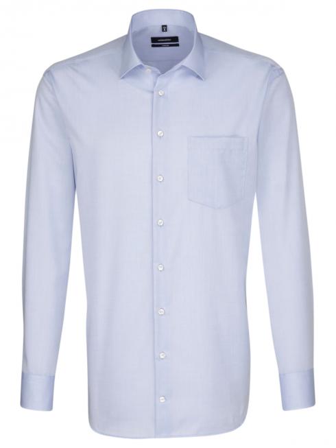 Seidensticker Shirt Comfort Fit Kent non-iron light blue 