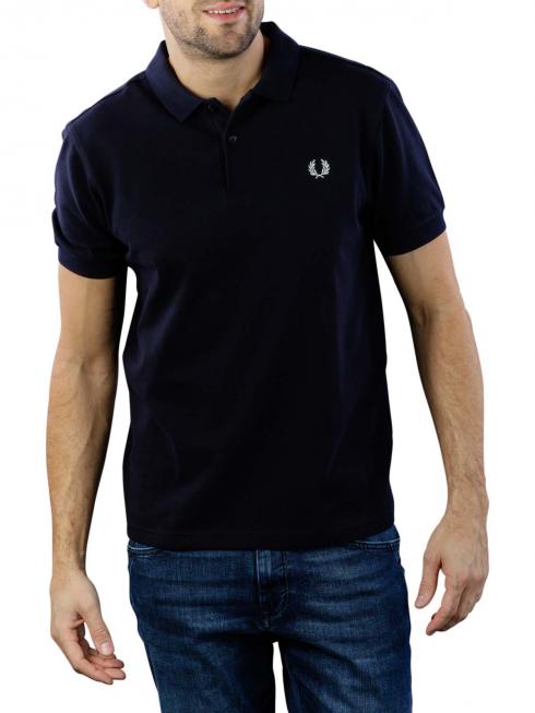 Fred Perry Plain Polo Shirt navy 