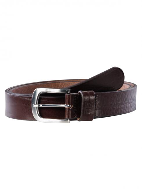 Basic Belts Franky 35 mm Dark Brown 