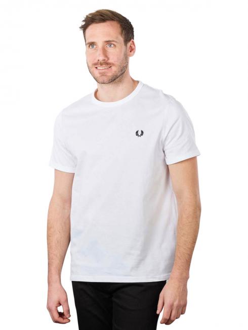 Fred Perry Ringer T-Shirt white 