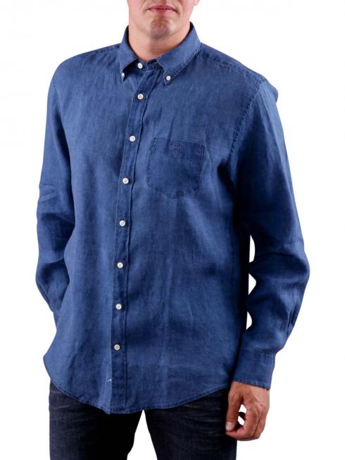 Gant The Indigo Linen Shirt indigo 