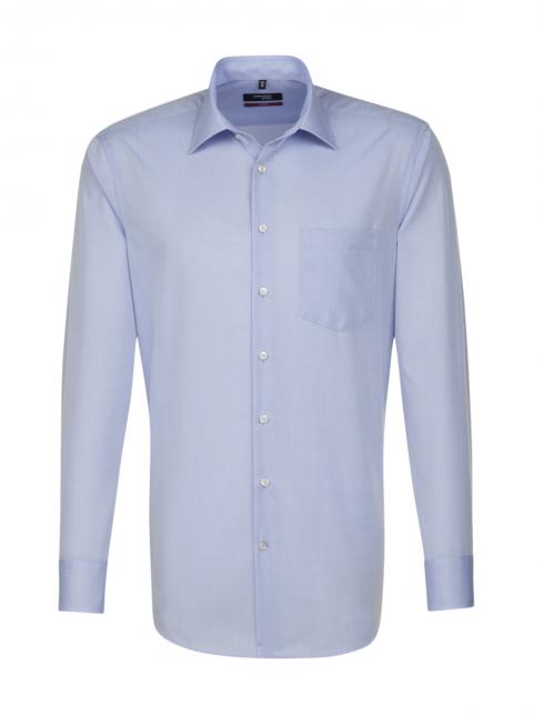 Seidensticker Shirt Regular Fit Kent non iron light blue 