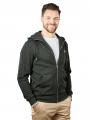 Fred Perry Hooded Zip Through Sweatshirt Night Green - image 1