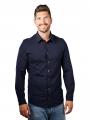 Drykorn Zed Shirt Long Sleeve Blue - image 1
