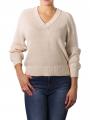 Marc O‘Polo Pullover Longsleeve V-Neck natural raw - image 4