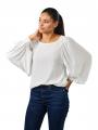 Yaya Woven Top Flowy Volume Sleeve off white - image 1