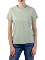 Levi‘s Logo Perfect Tee Shirt batwing outline bok choy - image 1