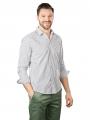 Joop Cotton Stripe Pit Shirt Long Sleeve Bright Green - image 1