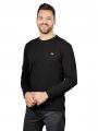 Lacoste Long Sleeve T-Shirt Crew Neck Black - image 4
