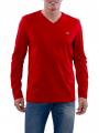 Lacoste Pima Cotten T-Shirt Long Sleeve Red - image 1