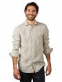 Marc O‘Polo Linen Shirt Long Sleeve Multi/Halo Glow - image 1