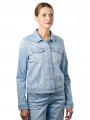 Angels Jeans Jacket bleached blue used - image 1