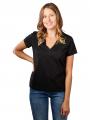 Drykorn Nilia T-Shirt V-Neck Black - image 1