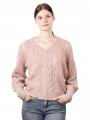 Mos Mosh Imma Lurex Knit Pullover Fawn - image 4