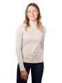 Marc O‘Polo Long Sleeve T-Shirt High Neck Chalky Stone - image 1