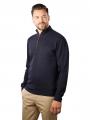 Gant Sacker Rib Half Zip Pullover Navy - image 5