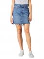 Levi‘s High Rise Deconstructed Buttin Fly Skirt stuck into - image 1