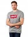 Levi‘s Crew Neck T-Shirt Short Sleeve Graphic Grey - image 1