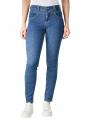 Angels Skinny Button Jeans Mid Blue - image 1