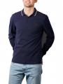 Fred Perry Polo Shirt Long Sleeve Navy - image 4