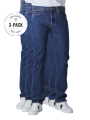 Levi‘s 501 Jeans Straight Fit dark stonewash 3-Pack - image 1