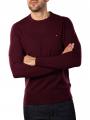 Tommy Hilfiger Extrafine Soft Wool Sweater deep burgundy - image 5
