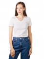 Tommy Jeans Skinny Stretch T-Shirt V-Neck White - image 4