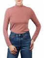Yaya Jersey Top High Neck burlwood old pink - image 1