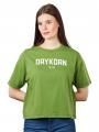 Drykorn Round Neck Lunie T-Shirt Printed Green - image 5