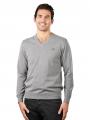 Gant Cotton Pullover V-Neck dark grey melange - image 1