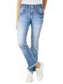 Herrlicher Pearl Organic Jeans Cropped Boot Fit Faded Blue - image 1