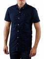 Tommy Jeans Poplin Printed Shirt navy blazer - image 5