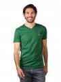 Lacoste Pima Cotten T-Shirt V Neck Green - image 4