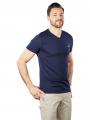 Lacoste Pima Cotten T-Shirt V Neck Navy Blue - image 4