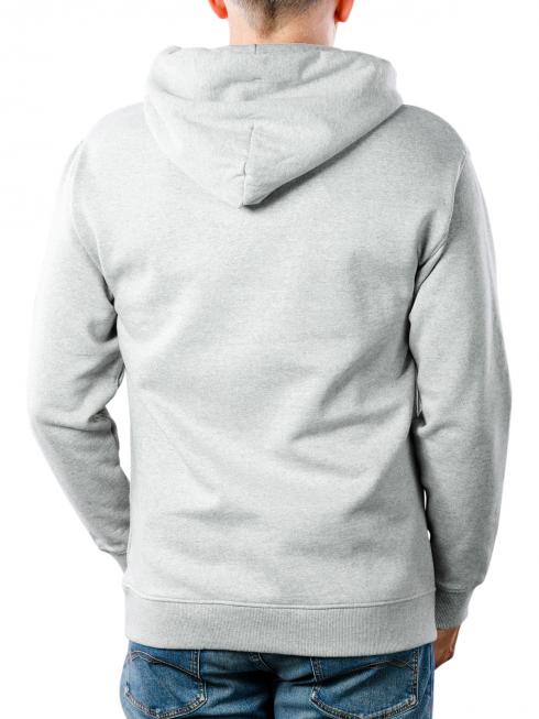 Tommy Jeans Fleece Embroidered Hoodie light grey htr 