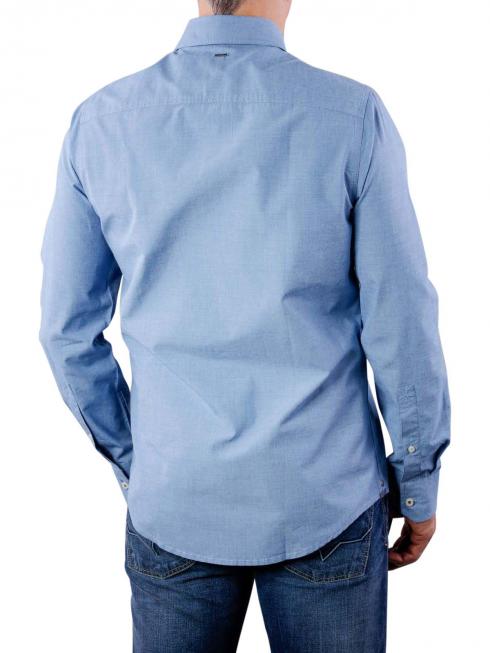 PME Legend Shirt Fil A Fil office blue 
