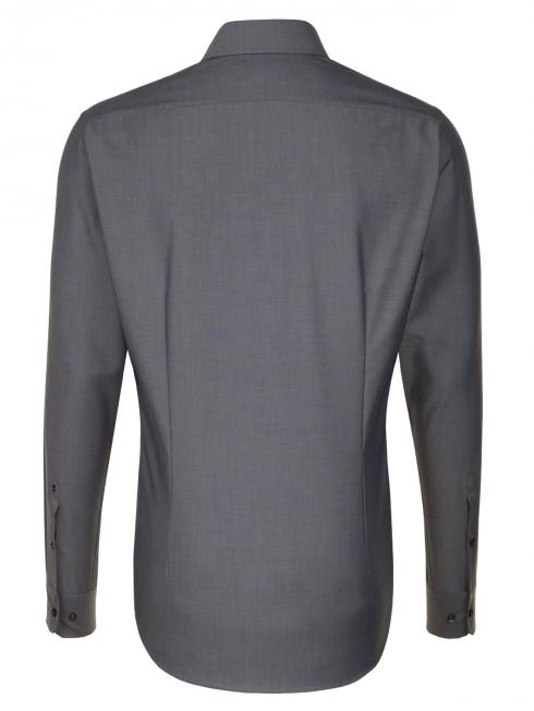 Seidensticker Hemd Shaped Fit Business Kent grey 