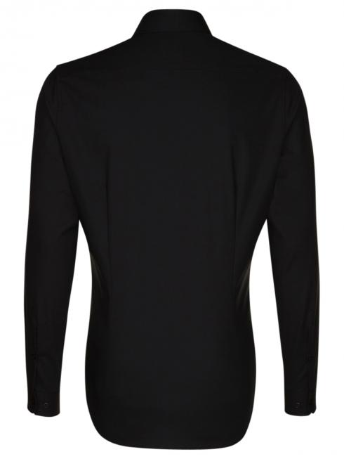 Seidensticker Shirt Slim Fit Kent non-iron black 