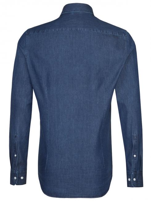 Seidensticker Shirt Shaped Fit Light Kent denim blue 19 
