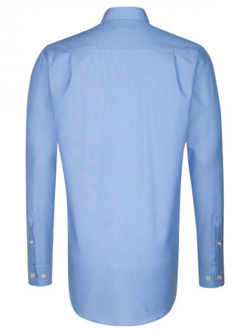 Seidensticker Shirt Regular Fit Button-down non iron blue 