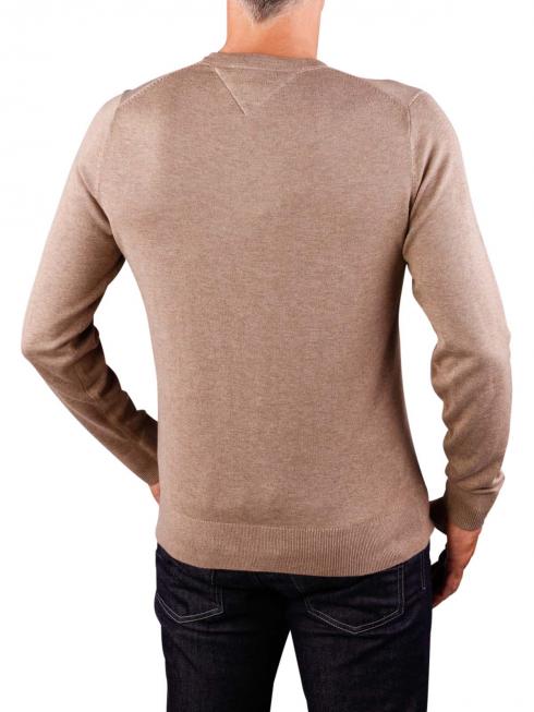 Tommy Hilfiger Platied Cotton Silk Sweater fossil heather 