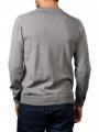 Gant Cotton Pullover V-Neck dark grey melange - image 2